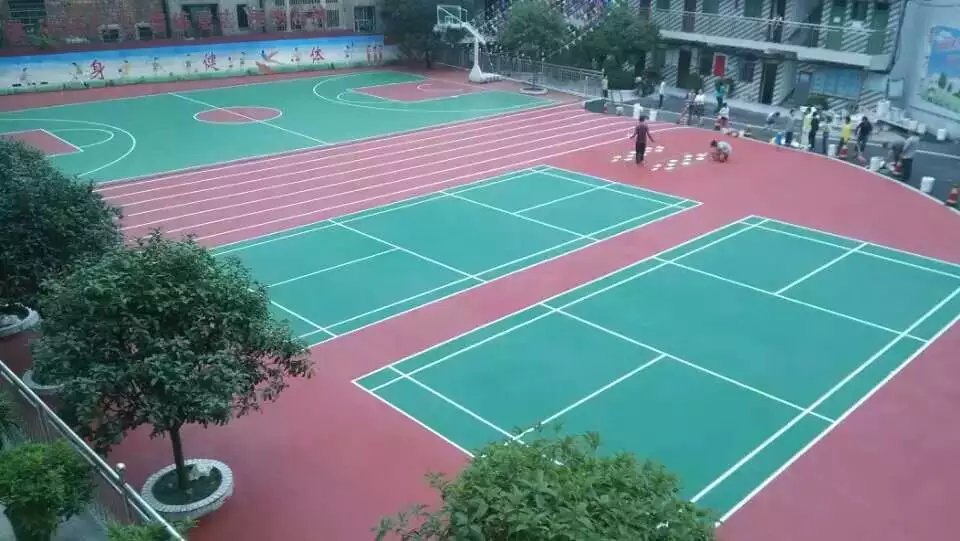 硅pu球场